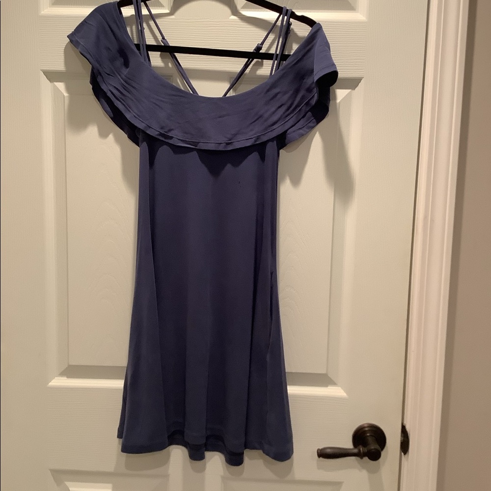 American Rag off shoulder dress. Size small.